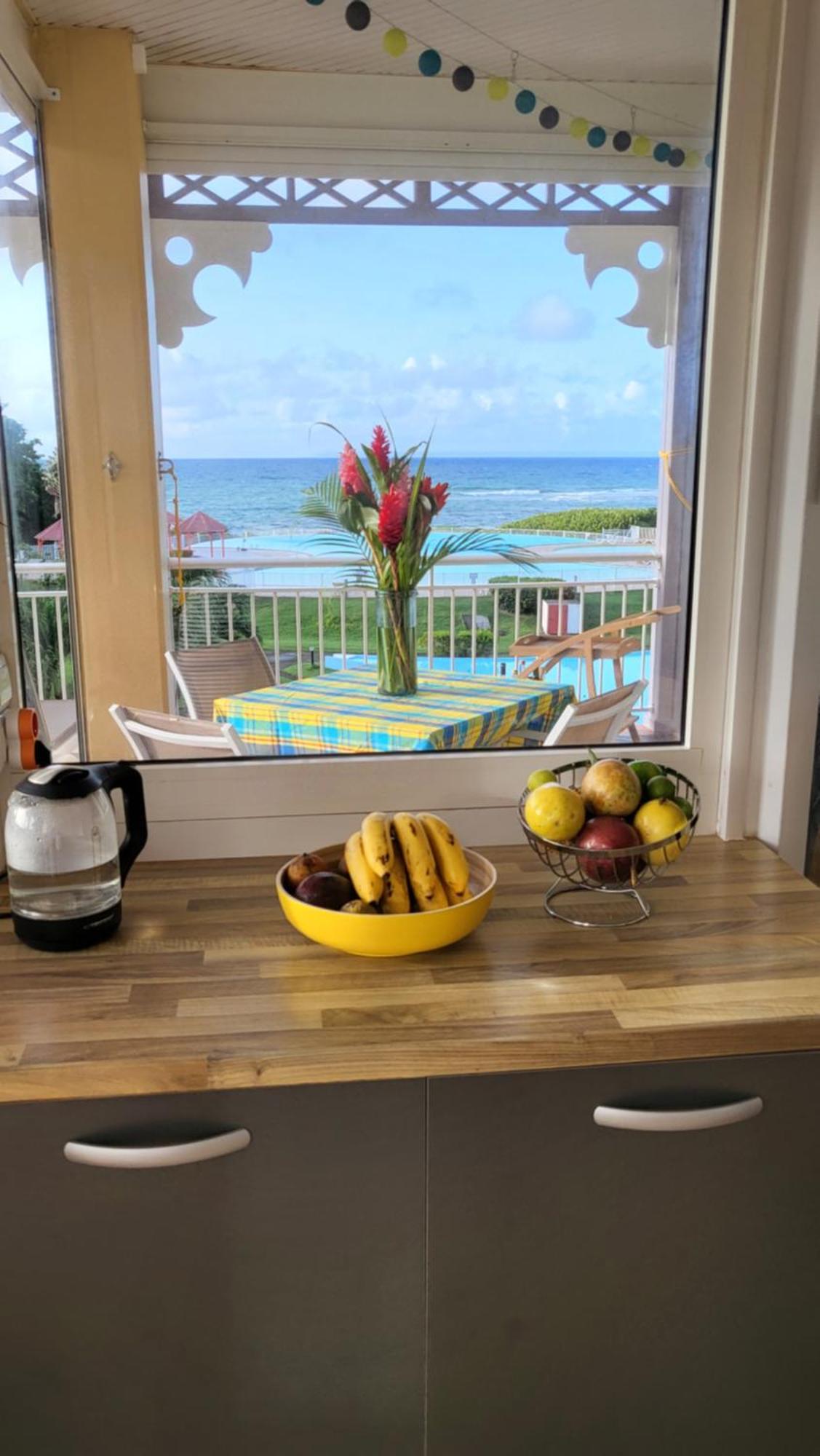 Kaz Lorike - Vue Mer & Piscine Exceptionnelle - Anse Des Rochers Saint-Francois  Exteriör bild